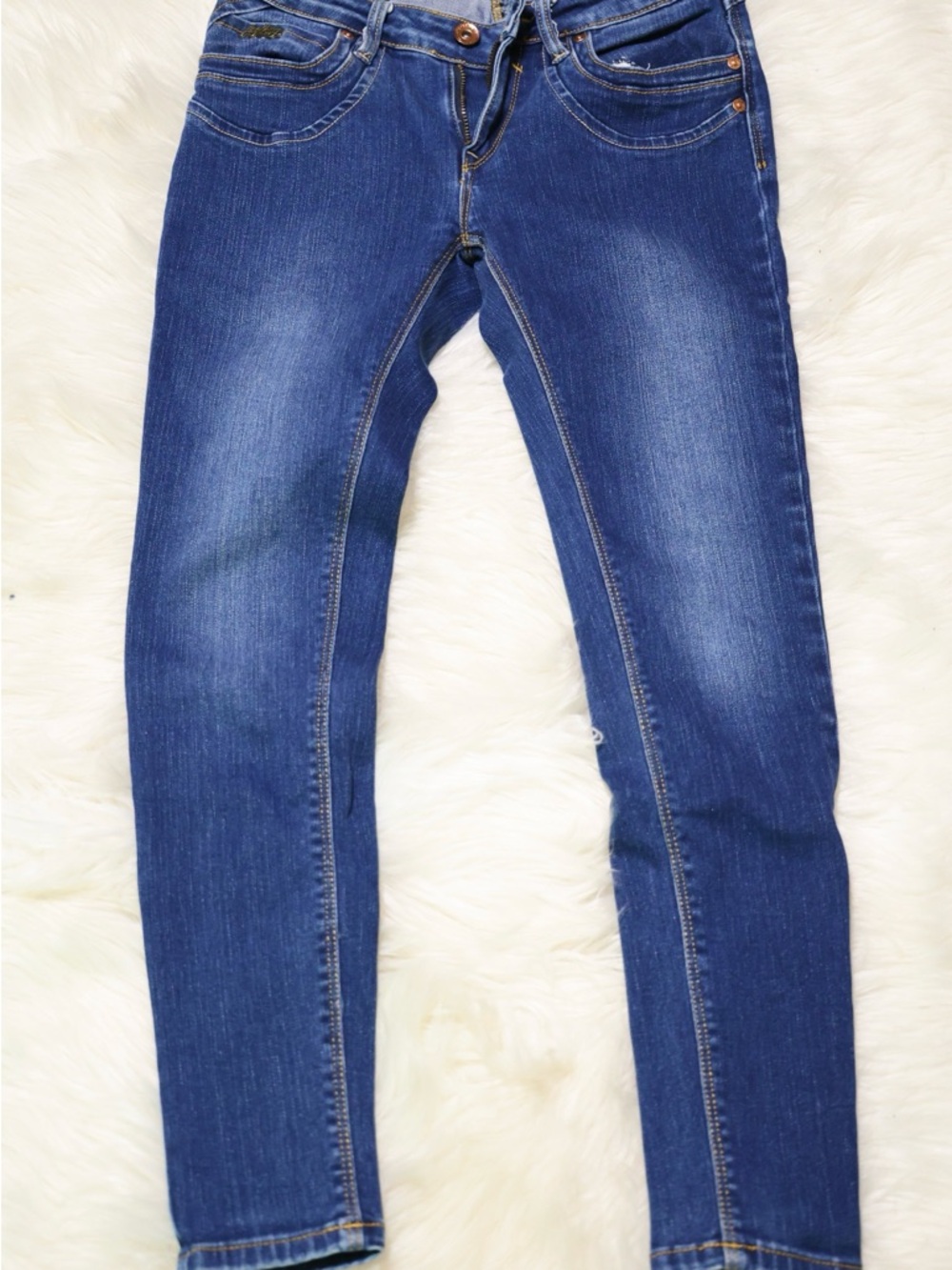 Jag Jeans Dark Blue Skinny Stretch Jeans